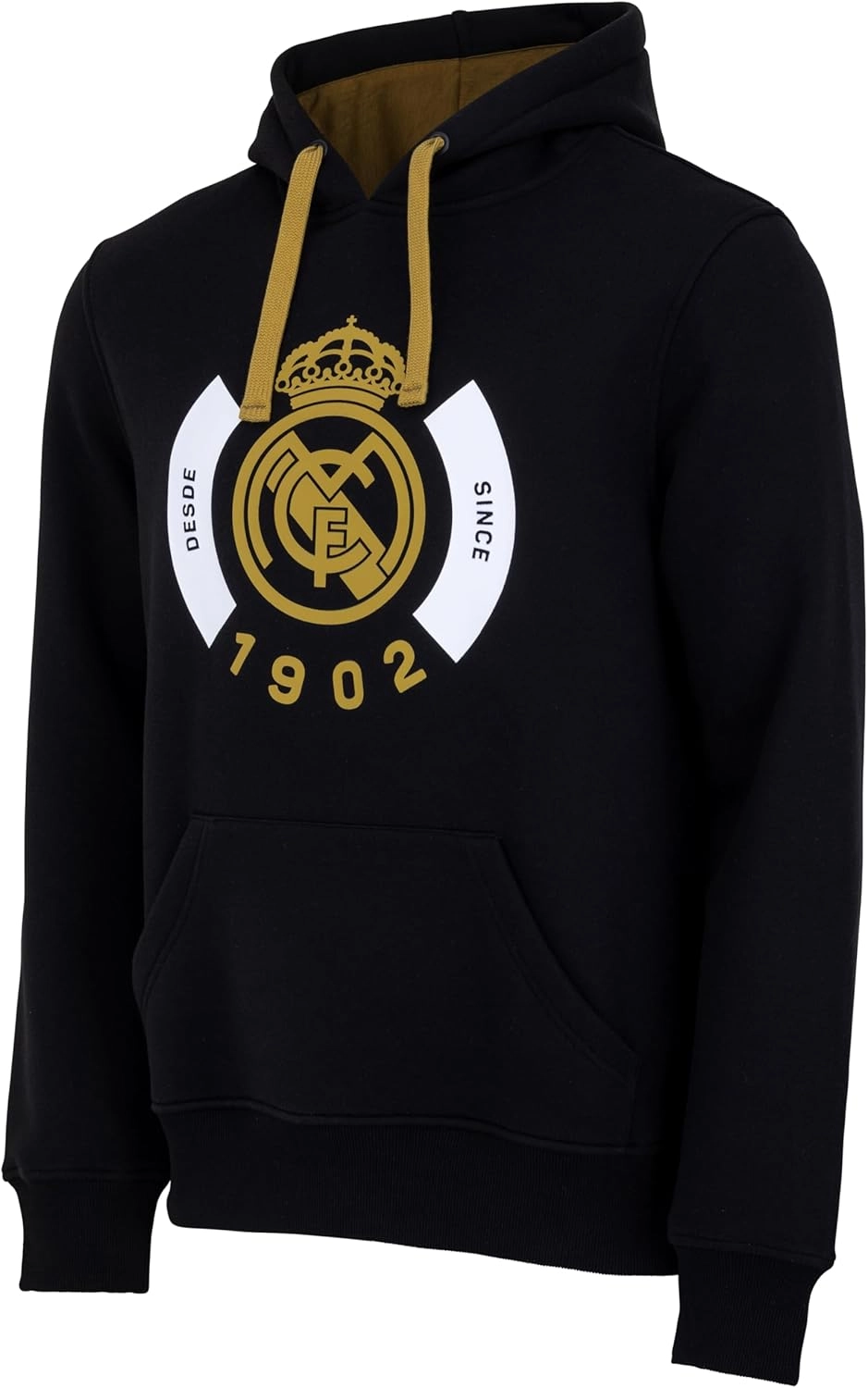 Real Madrid – Sudadera con capucha negra